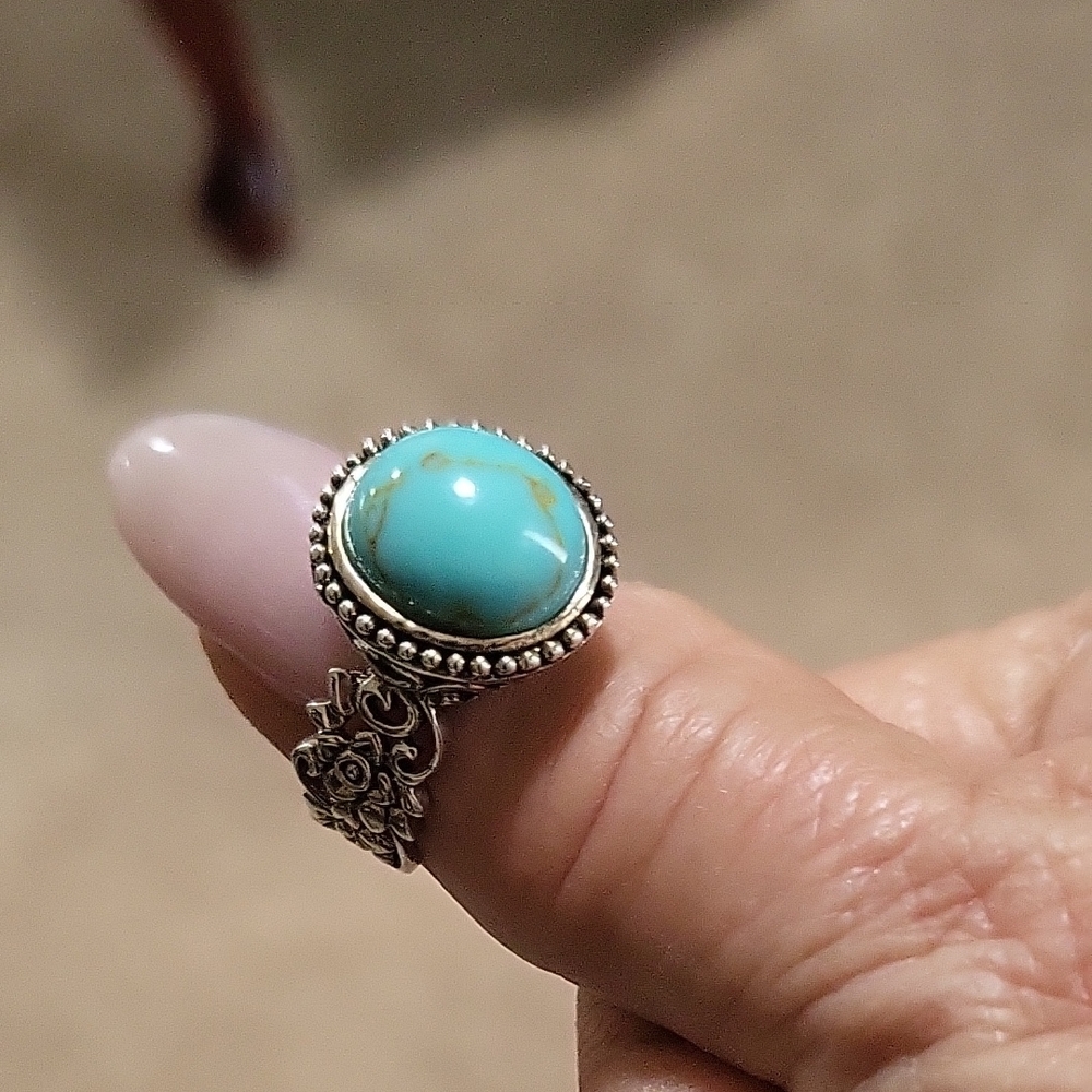 Turquoise Silver Ring
